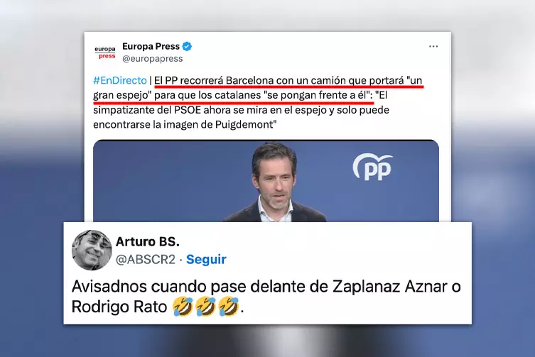 El último disparate del PP para la campaña de las elecciones catalanas: "Cada día con una locura"