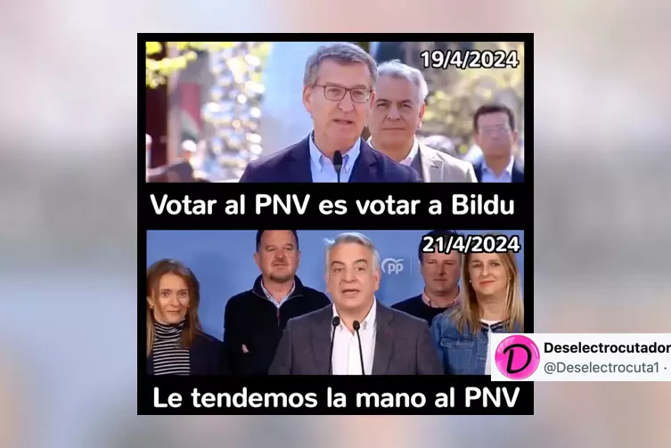 El escandaloso cambio de opinión del PP sobre el PNV en dos días: "Son la incongruencia con patas"