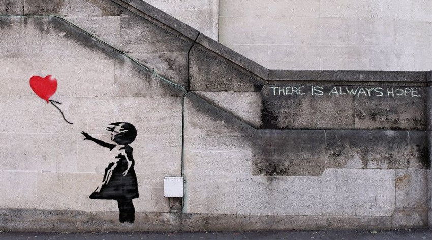Giro de vuelta estafa oleada Banksy: Banksy tritura su pintura más famosa tras una subasta | Público