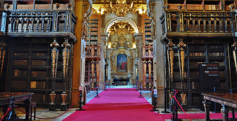 Biblioteca General de la Universidad de Coimbra, Portugal