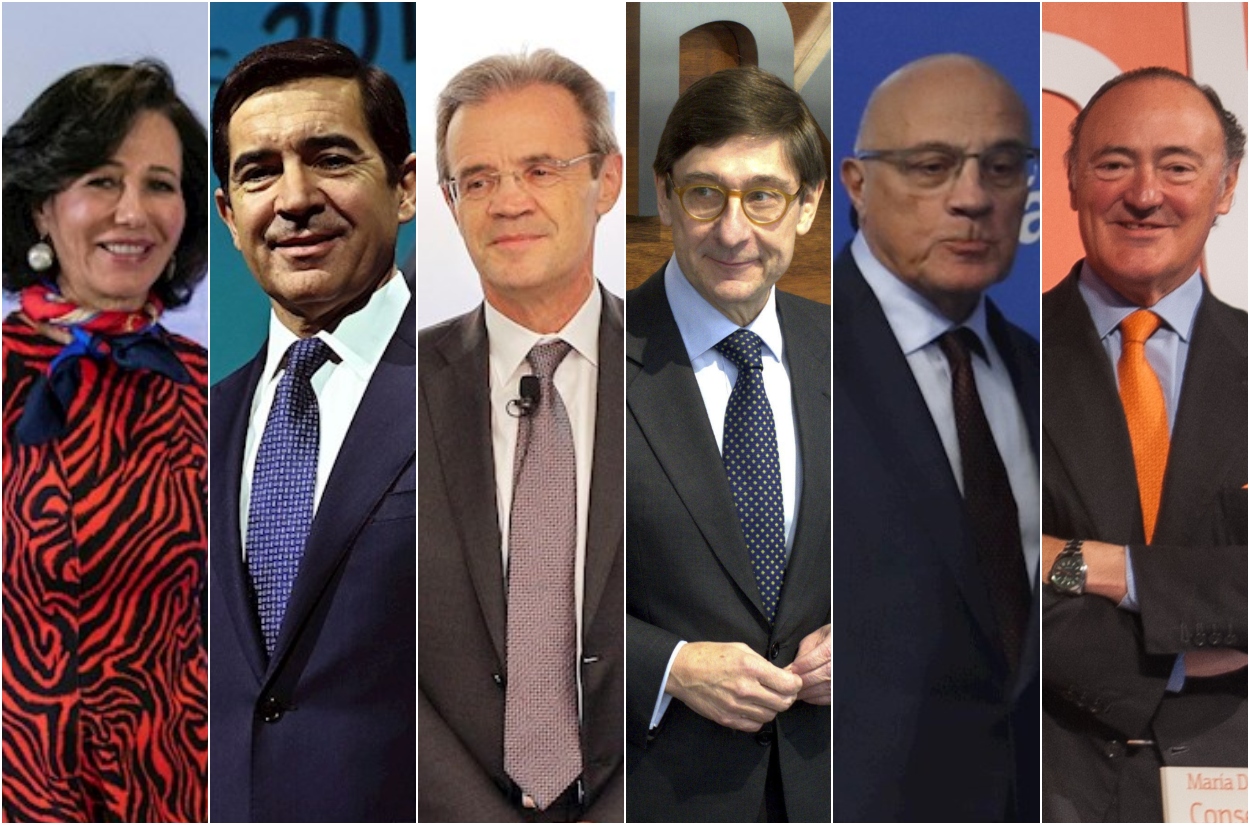 Los presidentes de la gran banca se repartieron casi 21 millones en 2019 | Diario Público