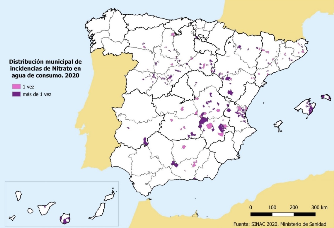 Salud: Más de la mitad de los pueblos de España bebe agua contaminada por  nitratos | Público
