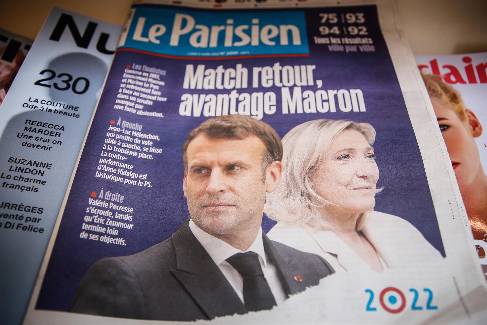 Elecciones en Francia: Macron y Le Pen lanzan la campaña para la segunda  vuelta | Público