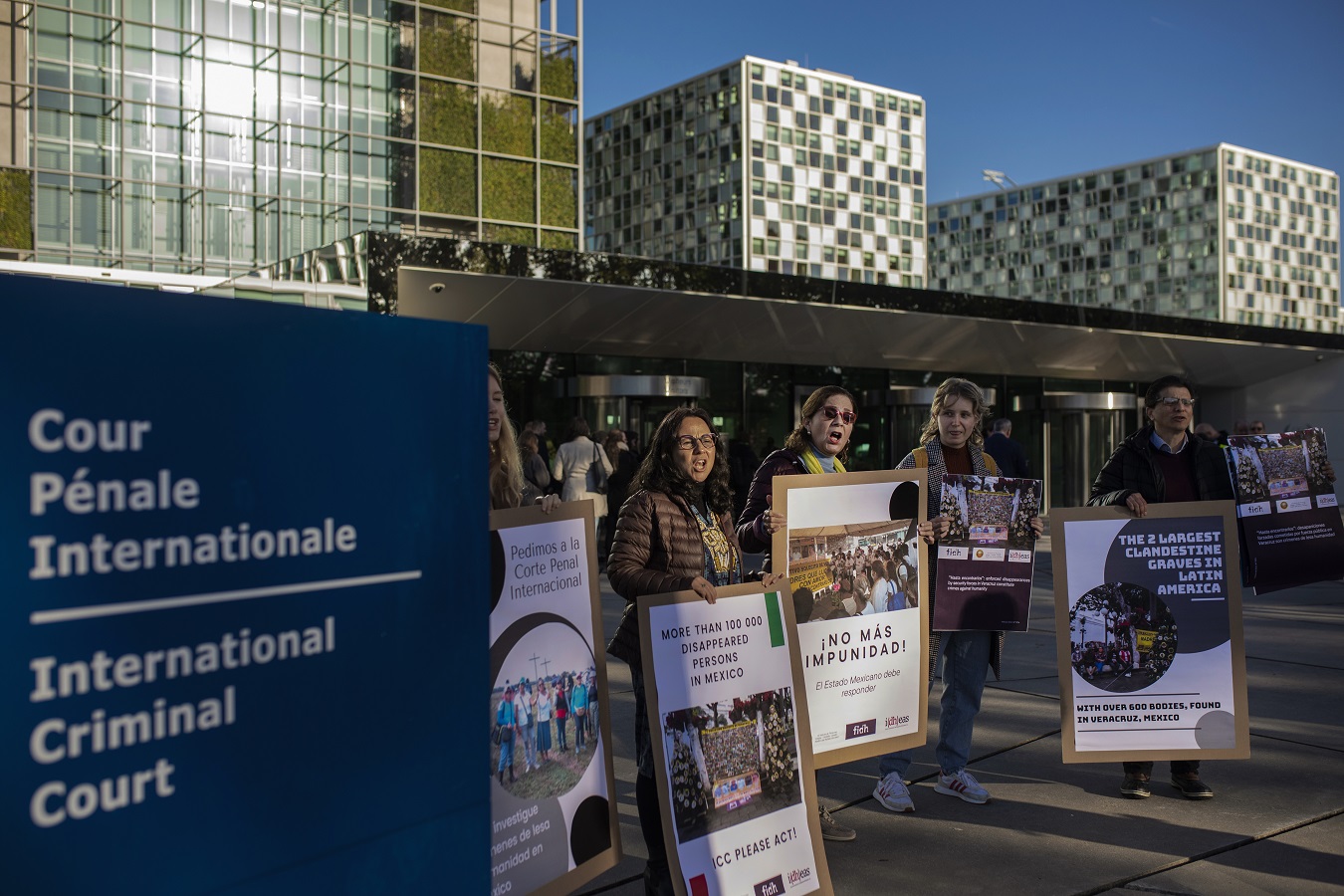 Madres de desaparecidos en México, al Tribunal de La Haya: 