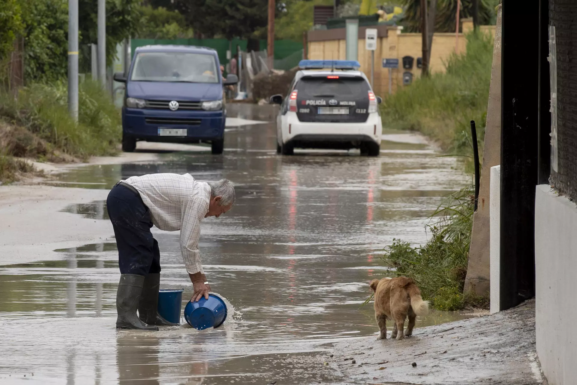 Una borrasca continuará dejando fuertes lluvias este sábado casi toda España