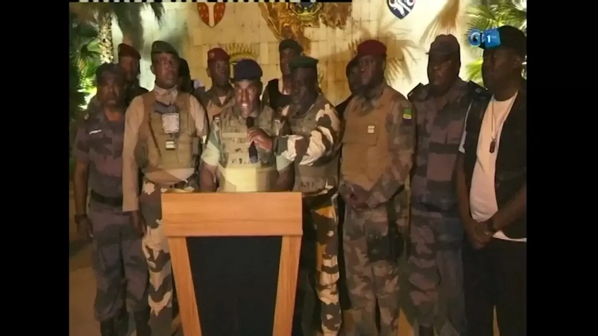 Los militares anuncian que han tomado el poder en Gabón tras el triunfo electoral de Bongo