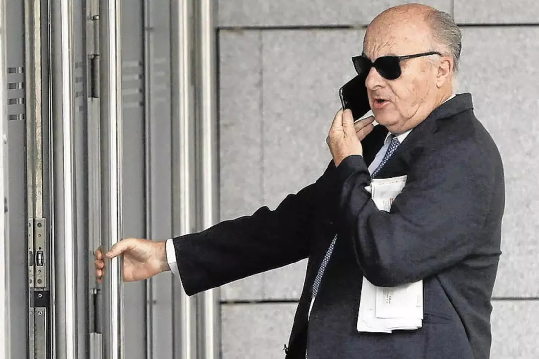 Imagen de archivo del juez Manuel García-Castellón, a su llegada a la Audiencia Nacional, en julio de 2019. — Mariscal / EFE