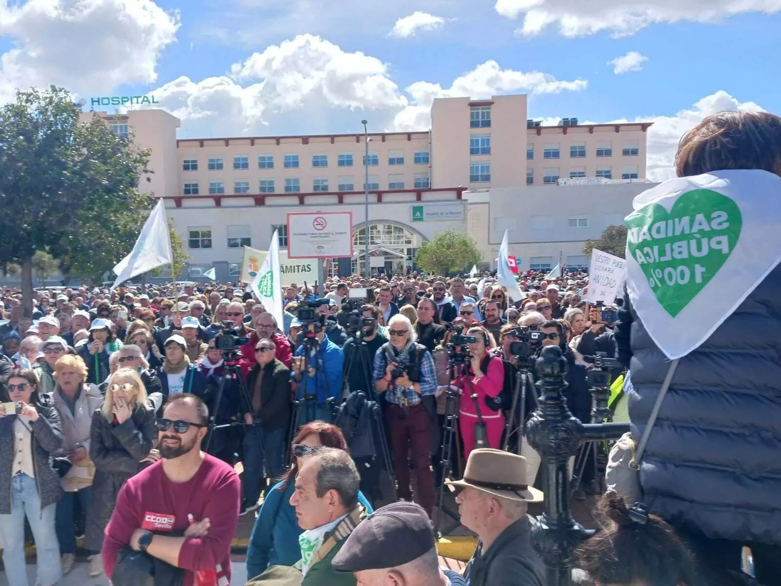 La sanidad pÃºblica, en estado de "abandono": movilizaciones y protestas sin fin en una comarca de Sevilla