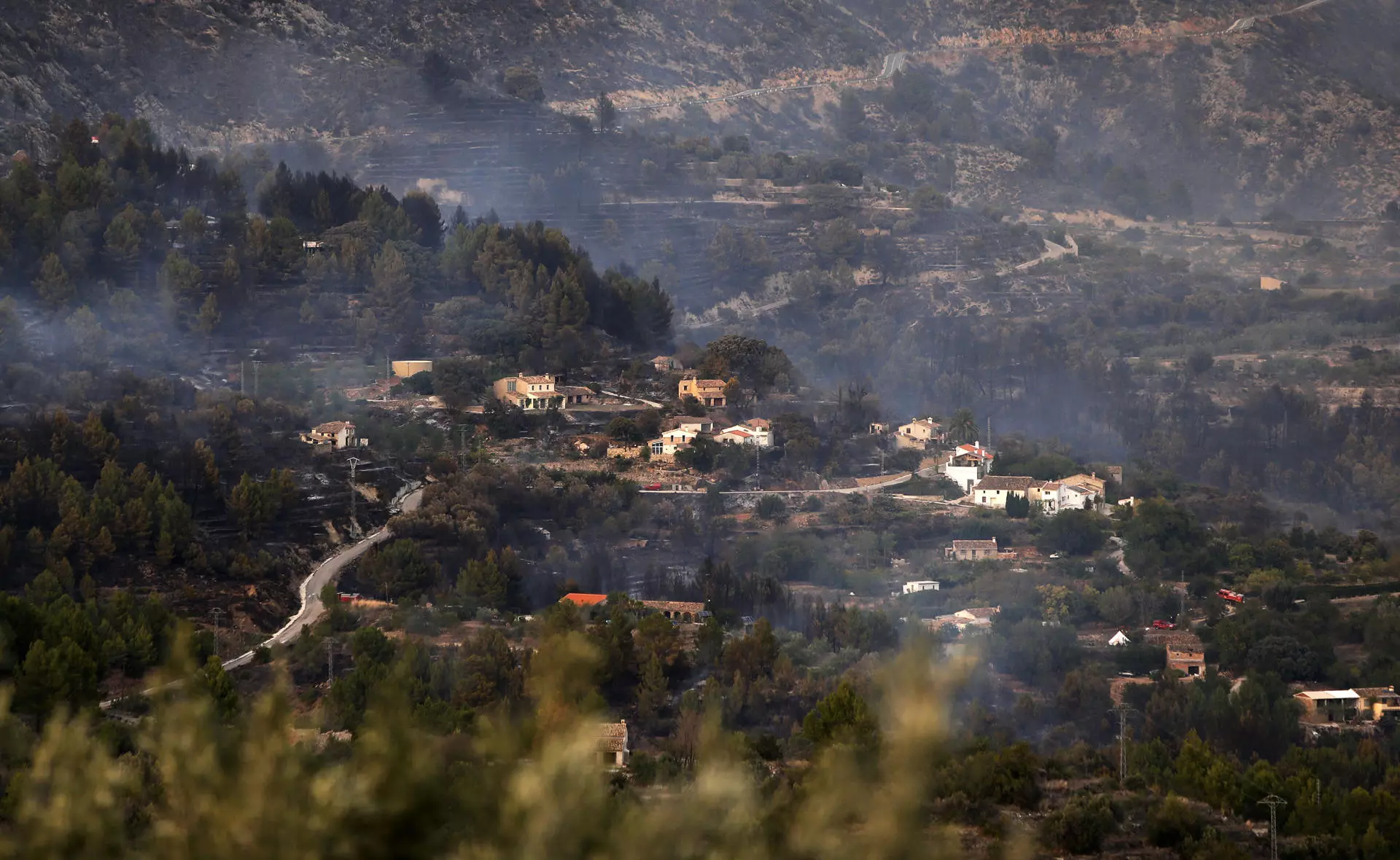 Controlado el incendio de Tárbena tras calcinar 690 hectáreas durante cuatro días