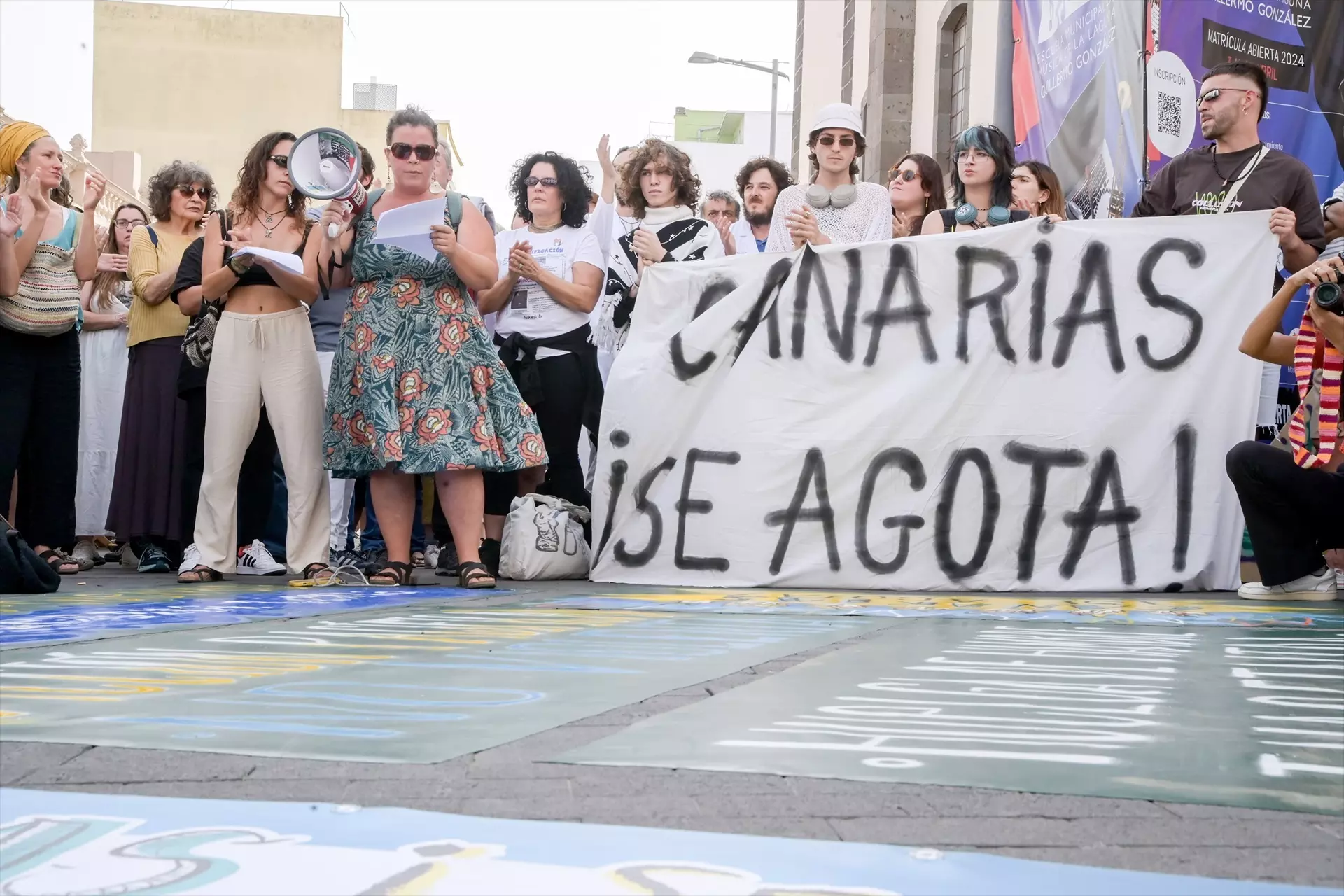  Canarias se agota  continúa con la huelga de hambre ante la inacción de Clavijo
