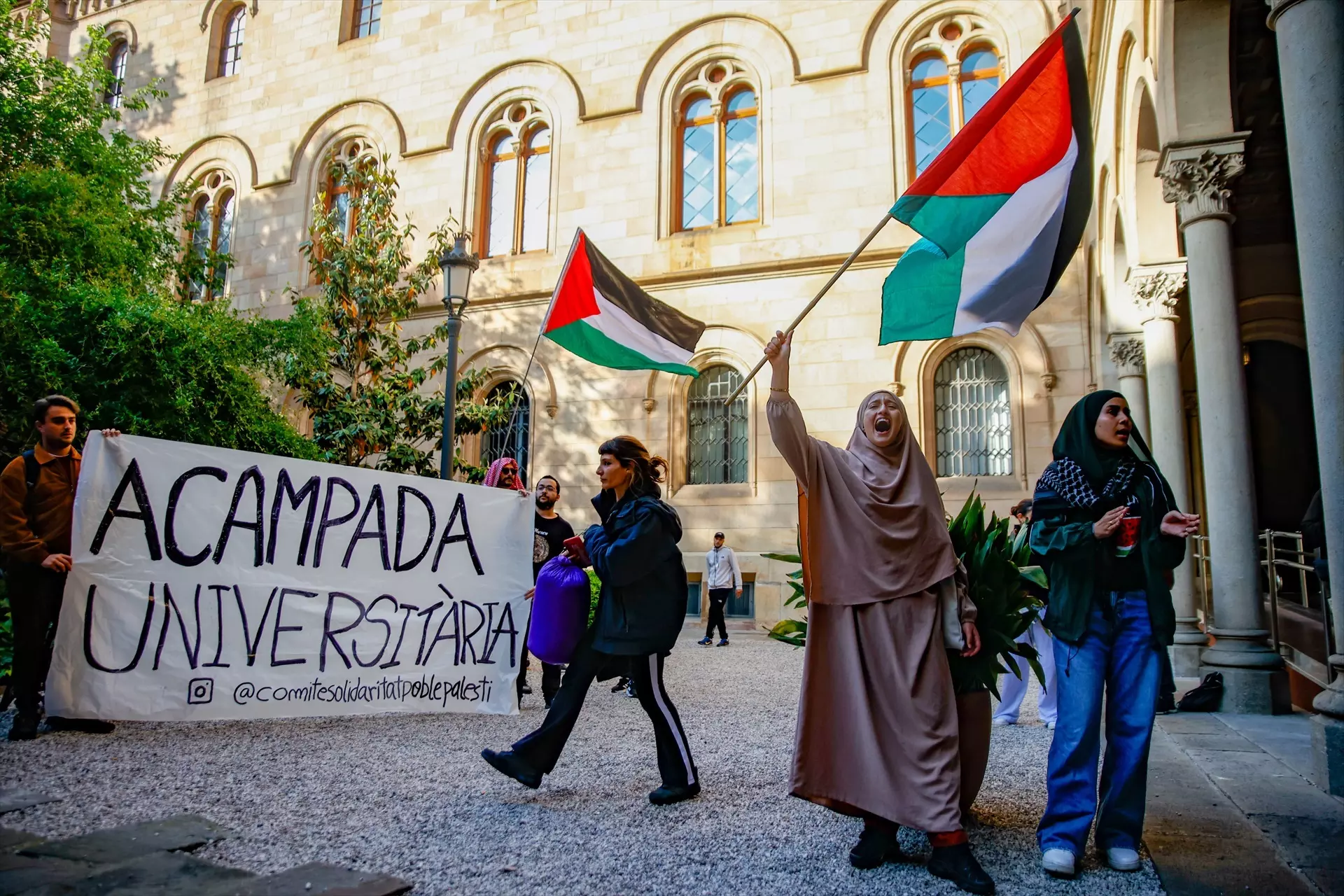 Las universidades españolas reaccionan y se movilizan contra el genocidio en Gaza