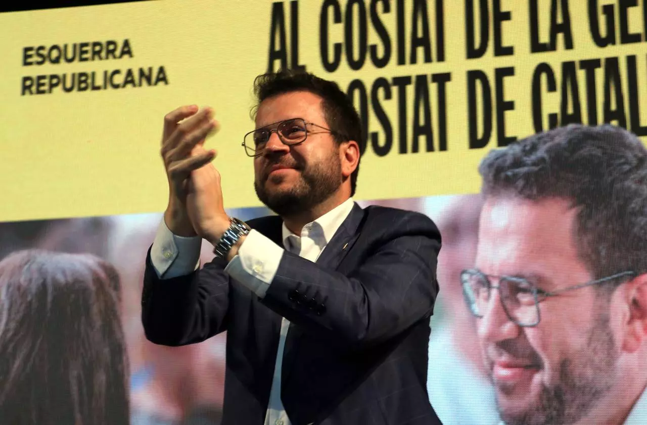Pere Aragonès, candidato de Esquerra Republicana. — Àlex Recolons / ACN
