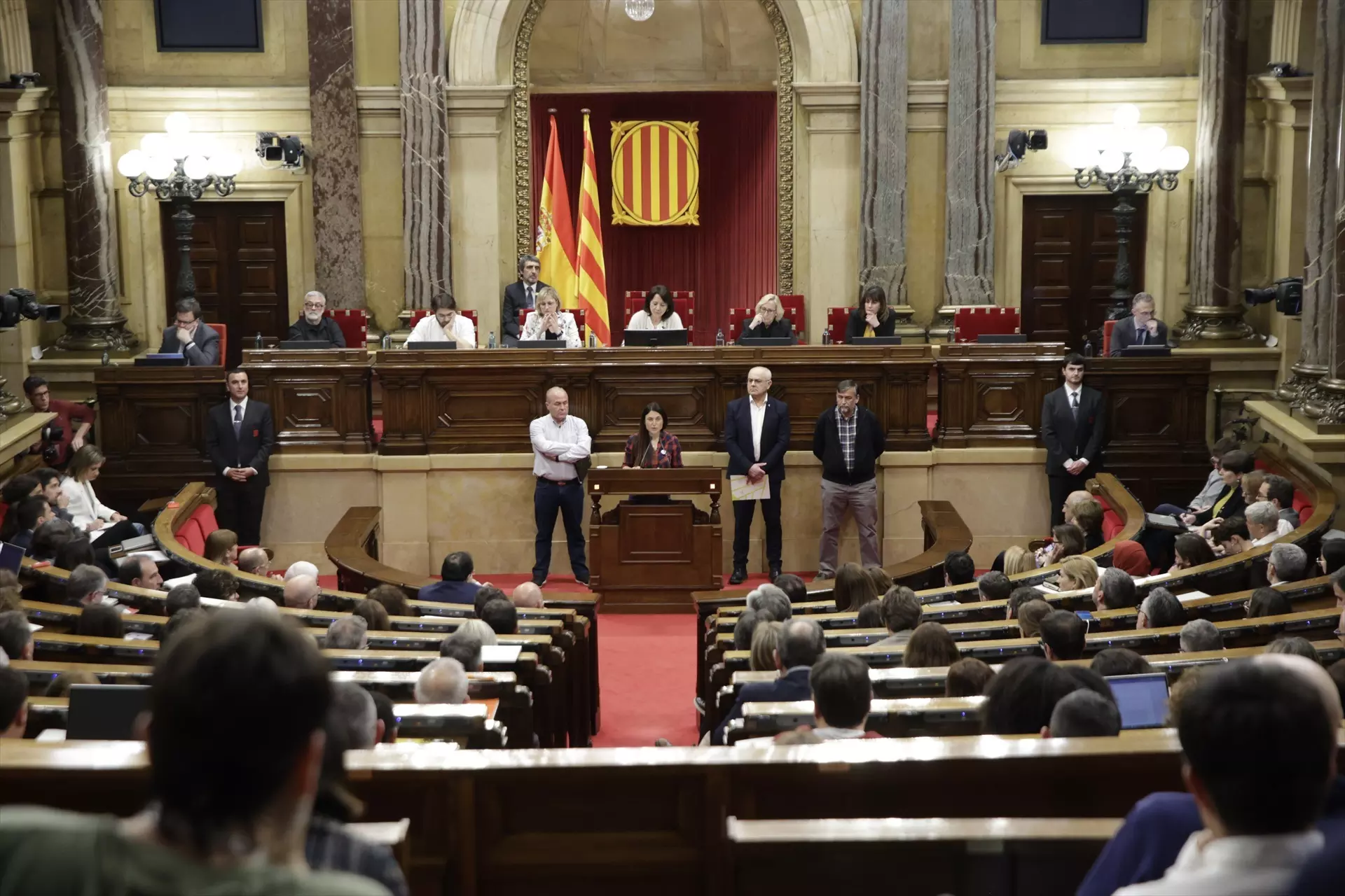 Foto de archivo de una sesión plenaria en el Parlament, en Barcelona, a 5 de marzo de 2024. — Kike Rincón / Europa Press