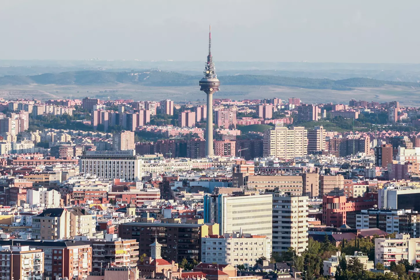 Vista de la ciudad de Madrid, y de la torre de comunicaciones Torrespaña. — Ricardo Rubio / EUROPA PRESS
