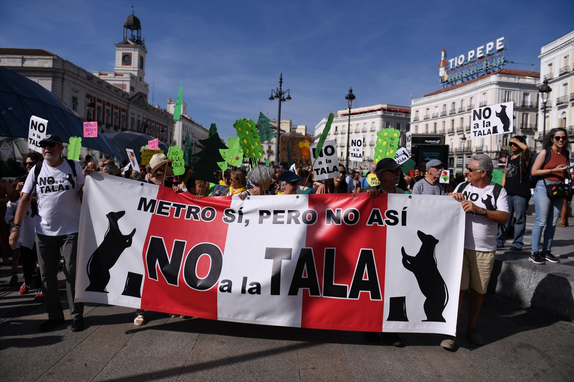 Madrid inicia la tala de 523 árboles para la ampliación del Metro y los ...