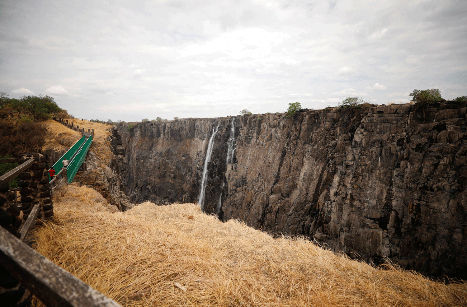 Las cataratas Victoria el pasado 5 de diciembre. REUTERS/Mike Hutchings