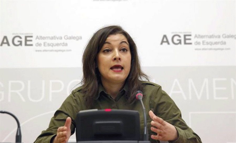 La diputada gallega Eva Solla.- EFE