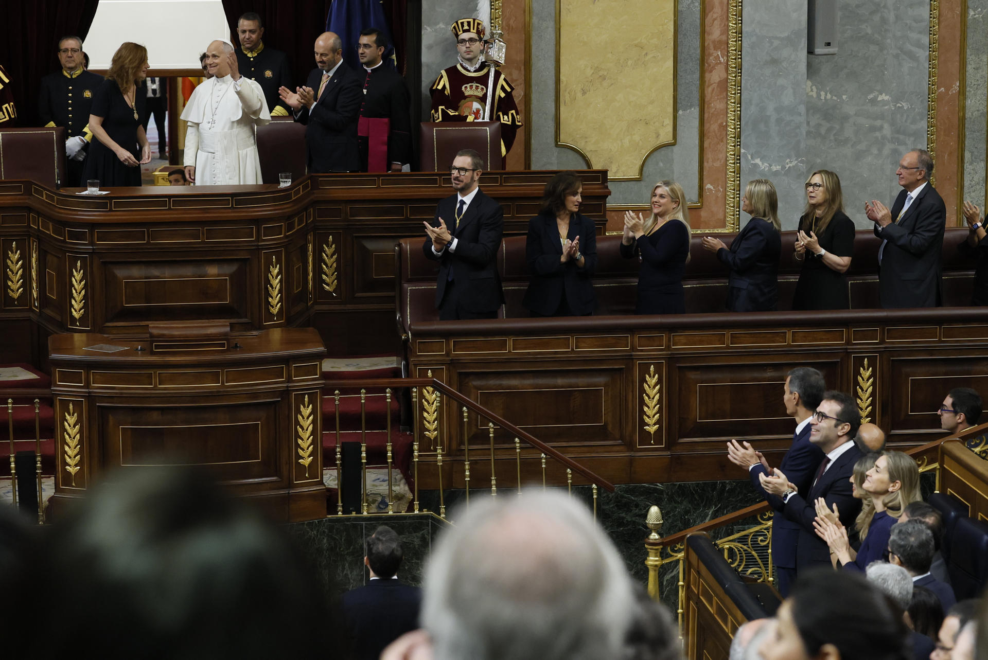 El discurso del papa León XIV en el Congreso deja contentos a todos los ...