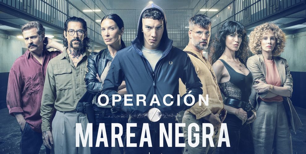 Cartel promocional de la segunda temporada de 'operación Marea negra'