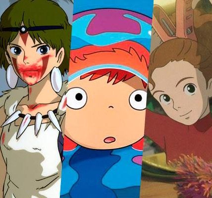 Personajes de las películas de Studio Ghibli.