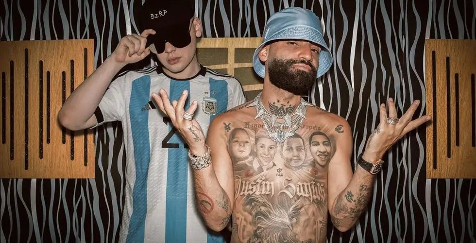 Arcángel, en la colaboración con Bizarrap. Foto: Instagram @bizarrap