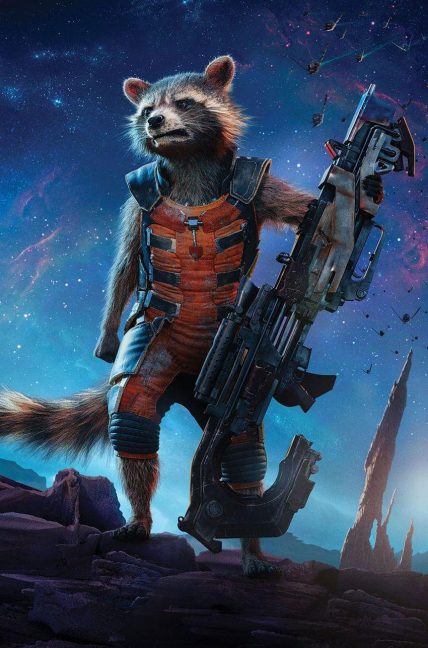 Rocket, de 'Guardianes Galaxia 3:' Foto: Instagram