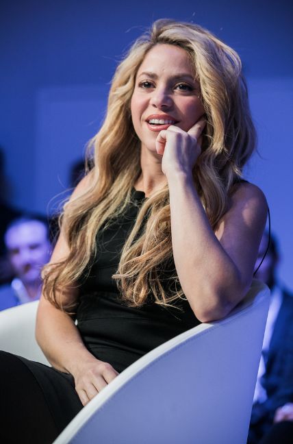 Shakira en la reunión anual del World Economic Forum, en 2017.