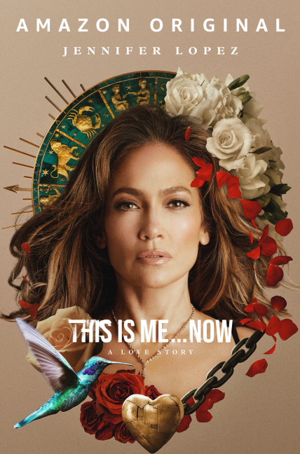 Cartel promocional de la película musical 'This is me now... A love story'. Foto: Prime Video.