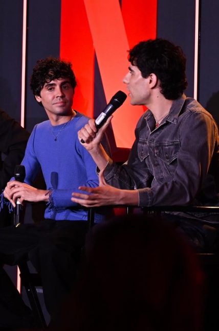 Javier Ambrossi y Javier Calvo, 'los Javis', en el evento de presentación de contenidos de Netflix. Foto: Suma Content