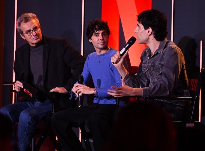 Javier Ambrossi y Javier Calvo, 'los Javis', en el evento de presentación de contenidos de Netflix. Foto: Suma Content