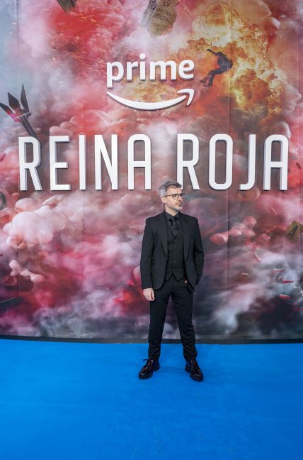 Juan Gómez Jurado, autor de 'Reina Roja', durante la premiere de la serie.