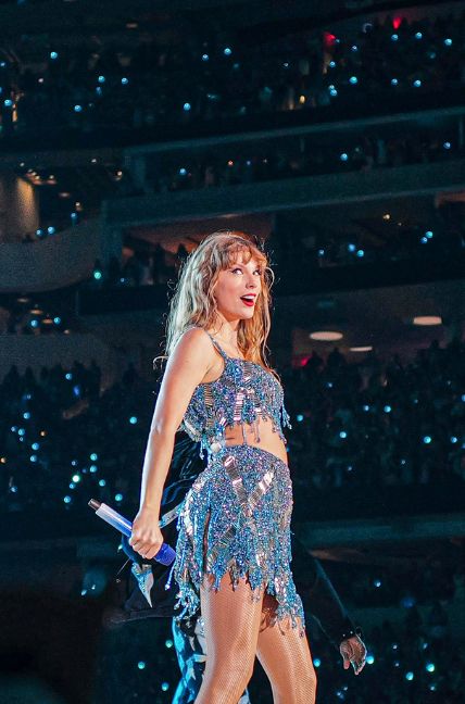 Taylor Swift en un concierto de su gira ‘The Eras Tour’.